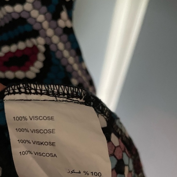 Love & Legend geometric aztec multicolour beach cover up tunic - Picture 7 of 7